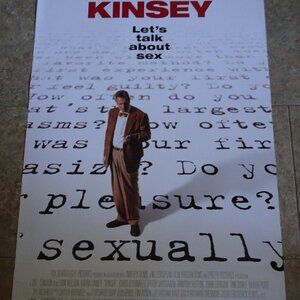 KINSEY - MOVIE POSTER WITH LIAM NEESON - ADVANCE - 2004